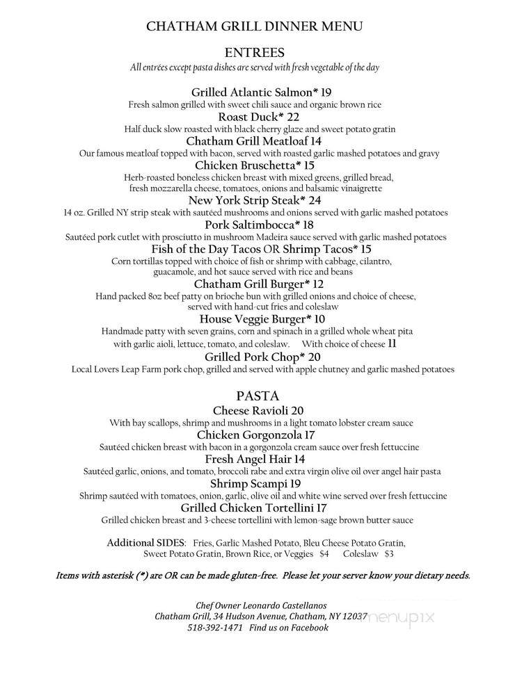 Chatham Grill - Chatham, NY