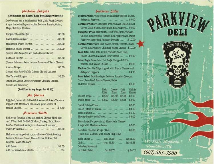 Parkview Grocery & Deli - Unadilla, NY