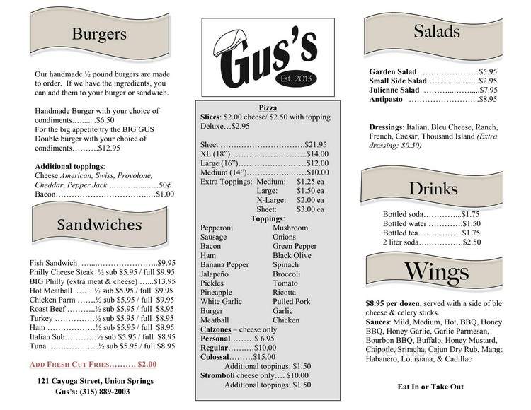 Gus's - Union Springs, NY