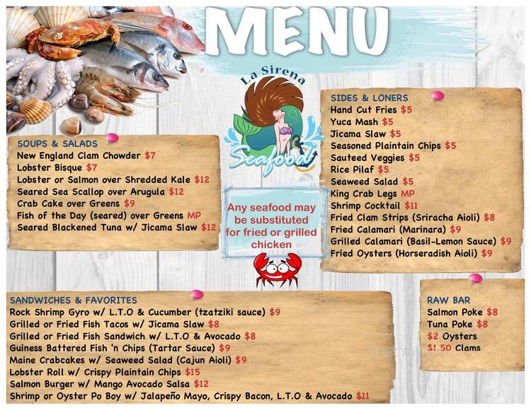 La Sirena Seafood - Haverstraw, NY