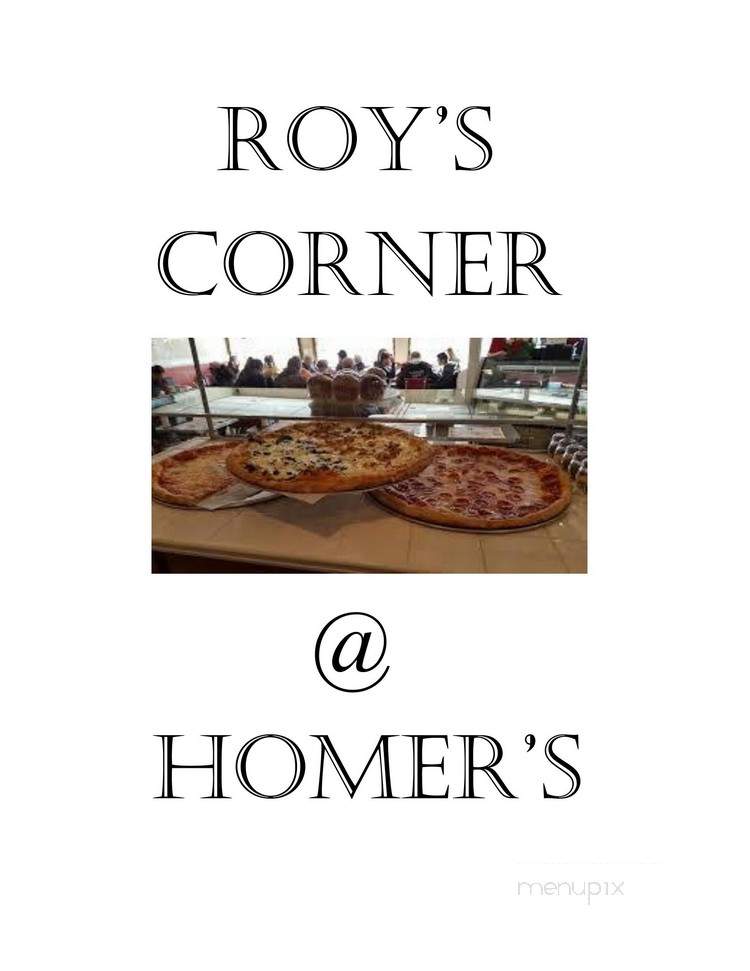 Roy's Corner At Homers - Port Jervis, NY