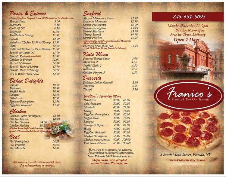 Franico's - Florida, NY