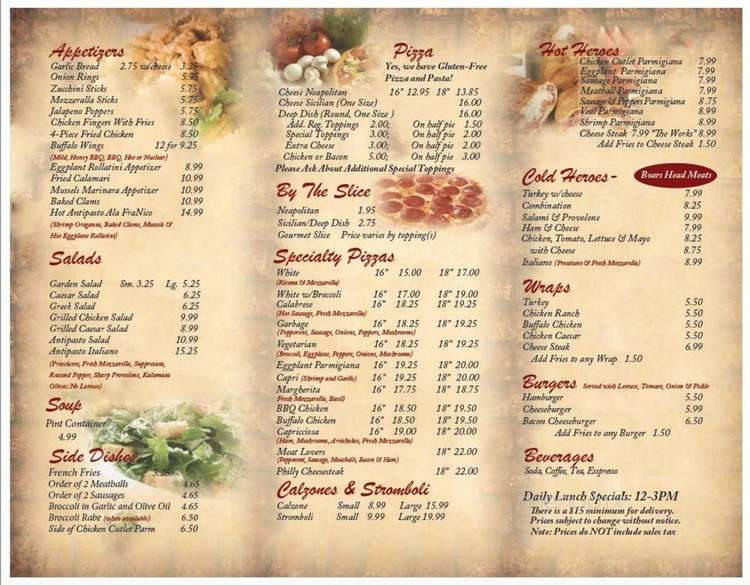 Franico's - Florida, NY