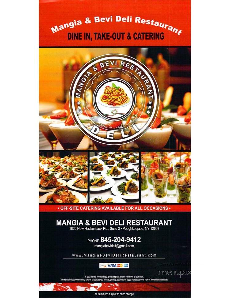 Mangia & Bevi Deli Restaurant - Poughkeepsie, NY