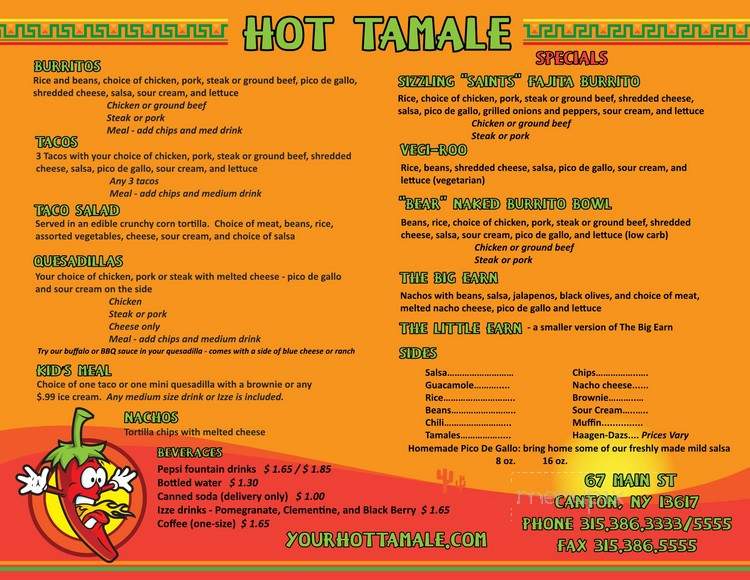 Hot Tamale - Canton, NY