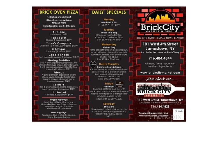 Brick City Market & Deli - Jamestown, NY