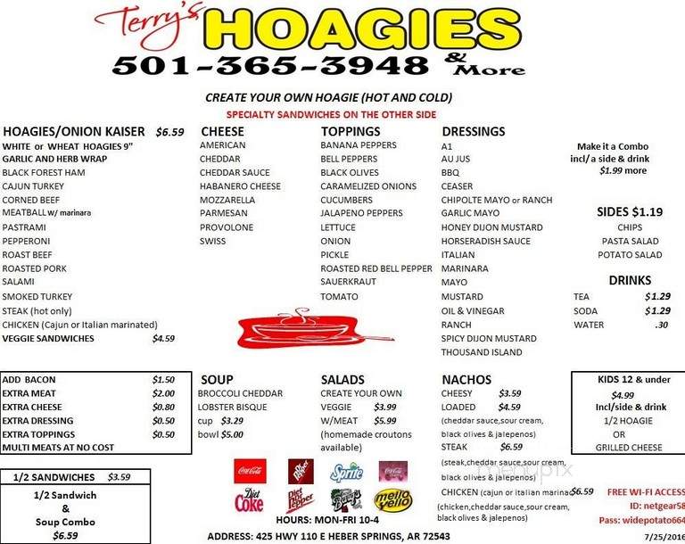 Terry's Hoagies - Wellsboro, PA