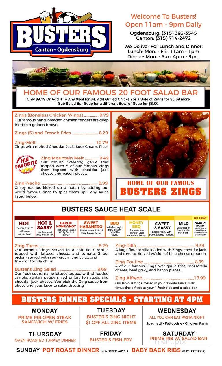 Buster's Sports Bar - Ogdensburg, NY