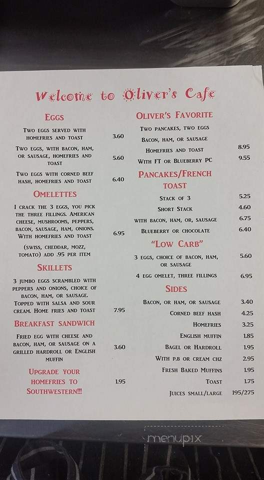 Oliver's Cafe - Scotia, NY