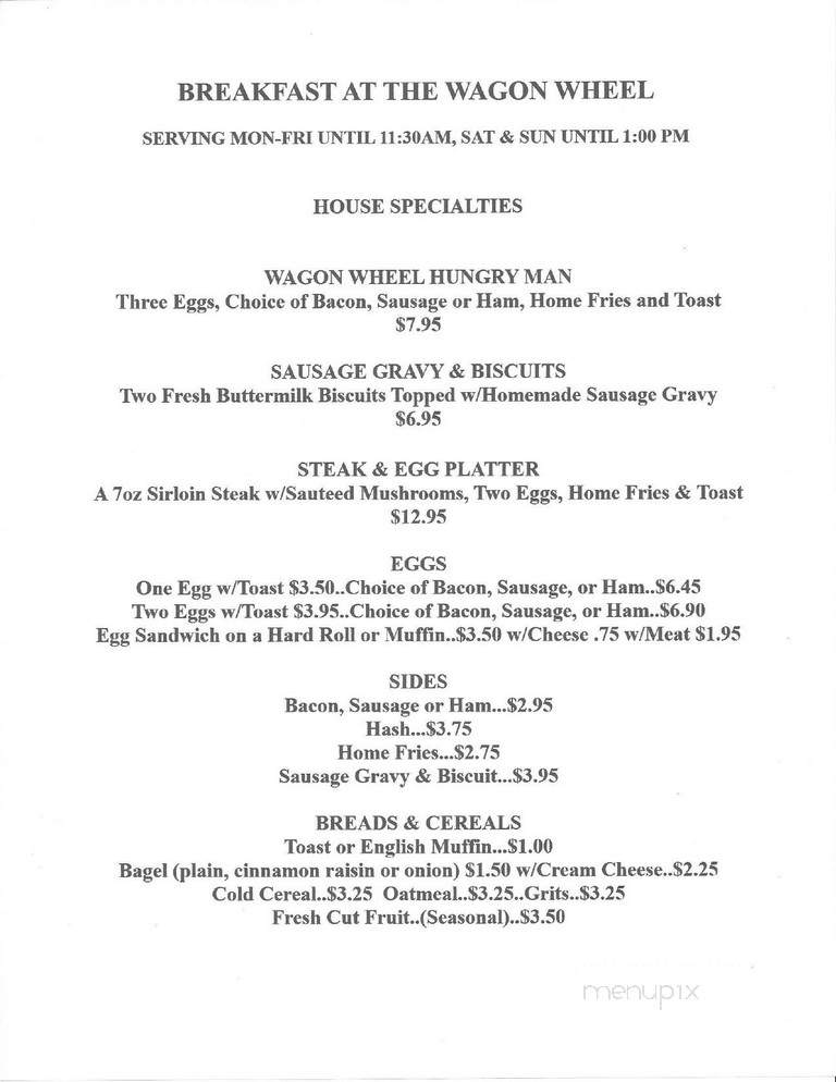 Wagon Wheel Restaurant - Ticonderoga, NY