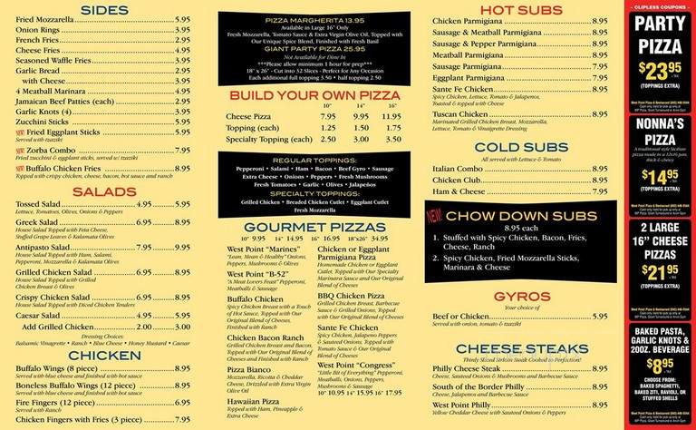 West Point Pizza & Restaurant - Highland Falls, NY