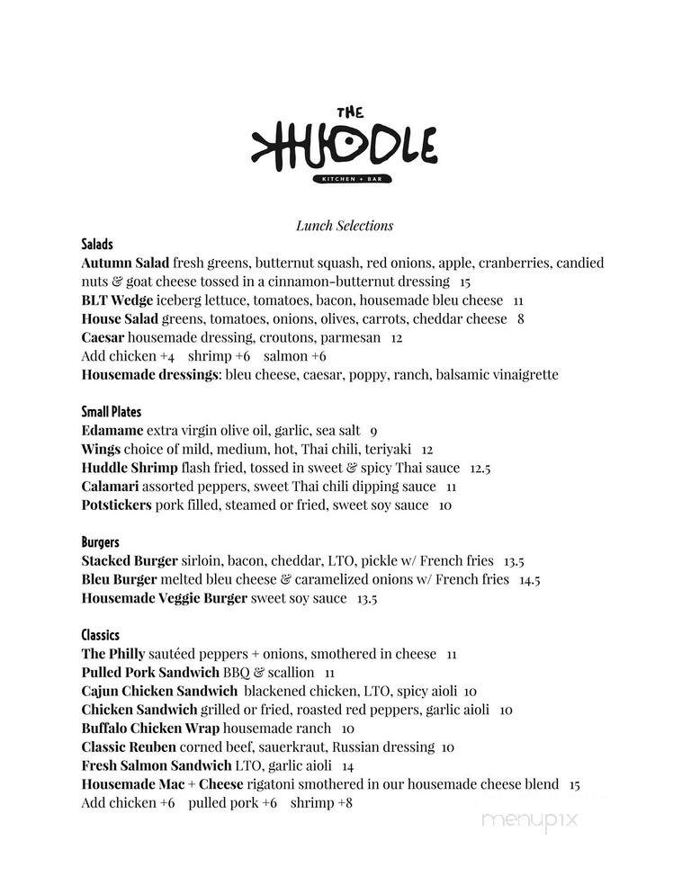 The Huddle Kitchen & Bar - Bolton Landing, NY