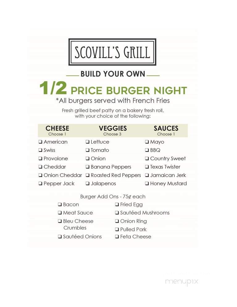 Scovill's Grill - Dansville, NY