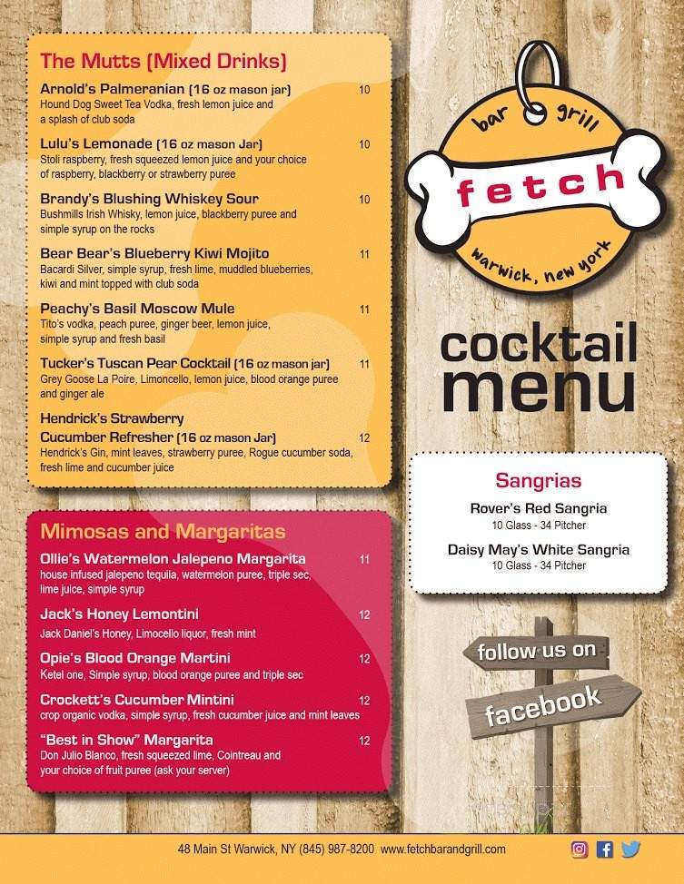 Fetch Bar & Grill - Goshen, NY