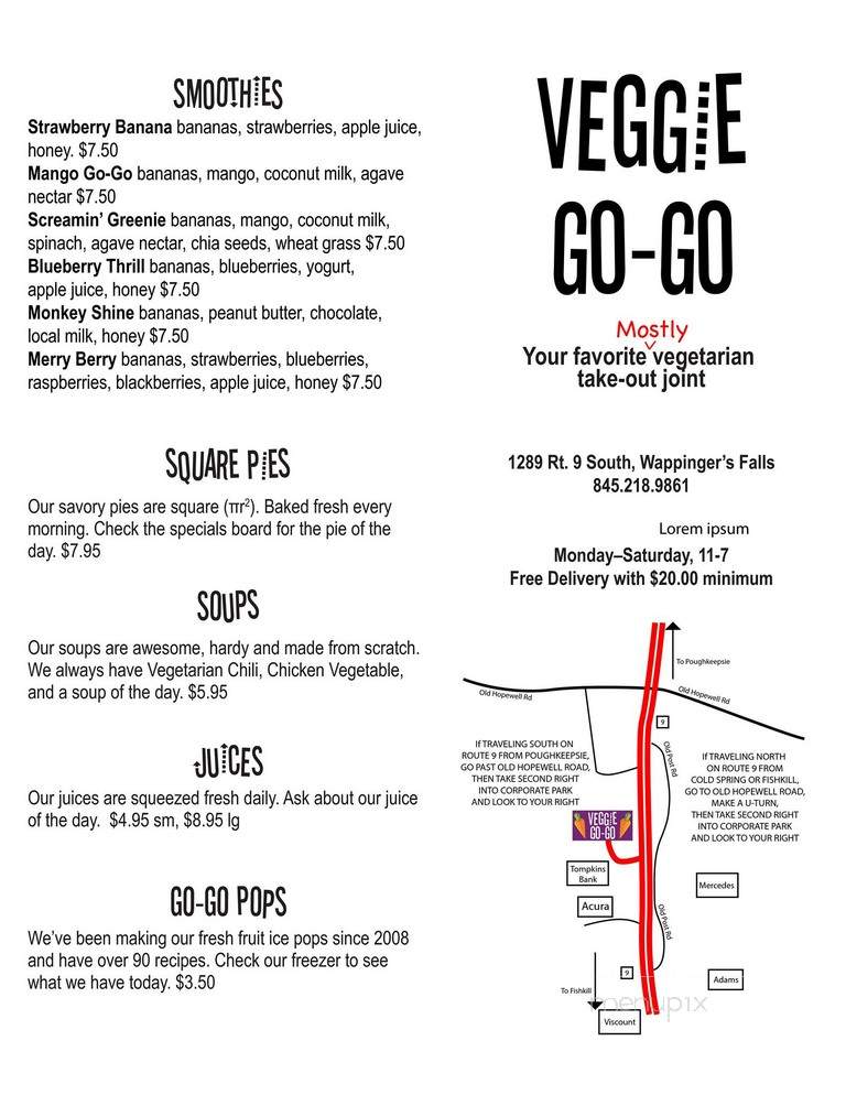 Veggie Go-Go - Wappingers Falls, NY