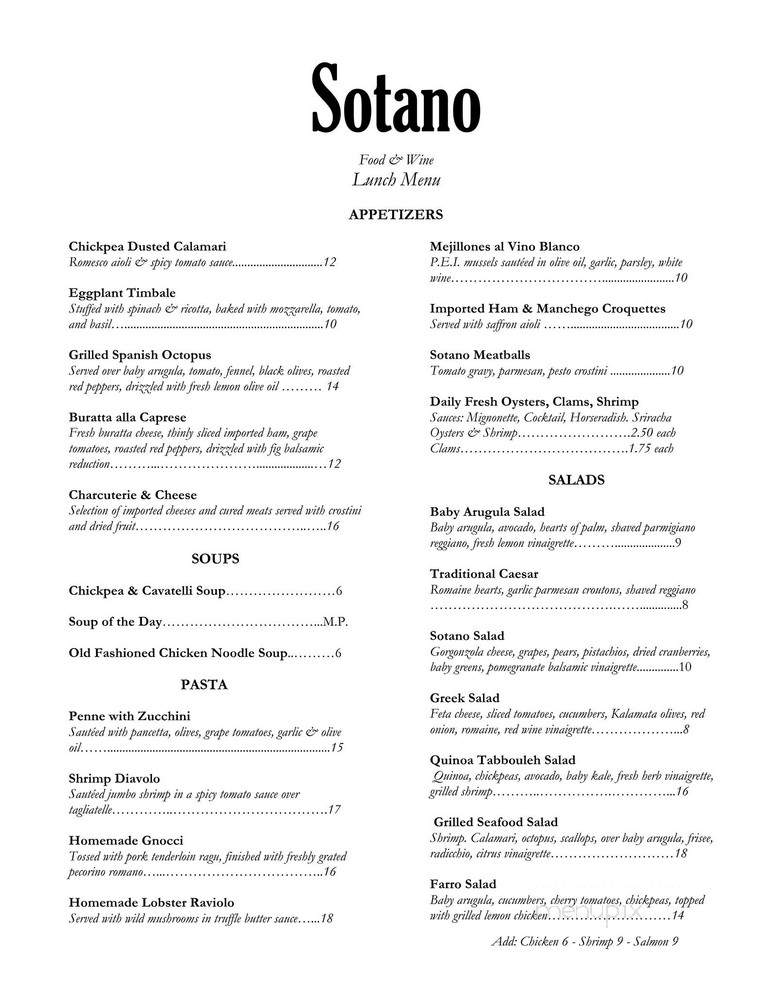 Sotano Food & Wine - Fishkill, NY