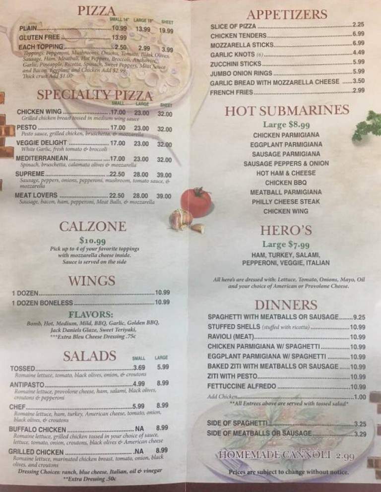 Fratello's Pizza Company - Horseheads, NY