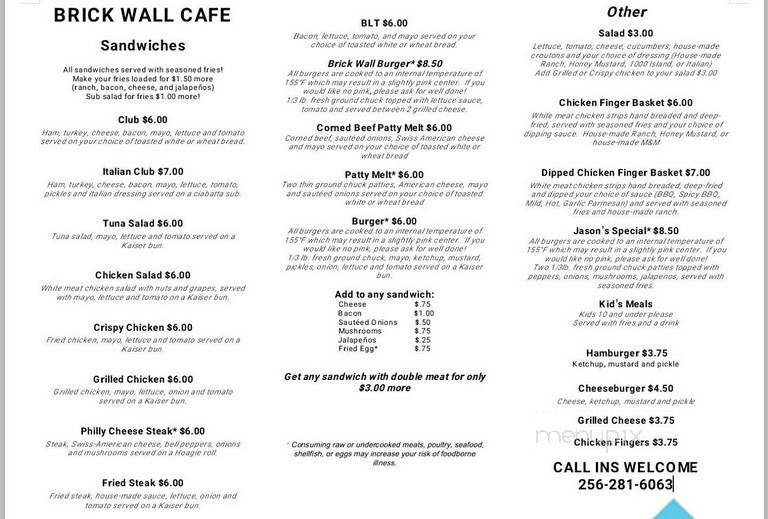 The Brick Walk Cafe - Mayville, NY