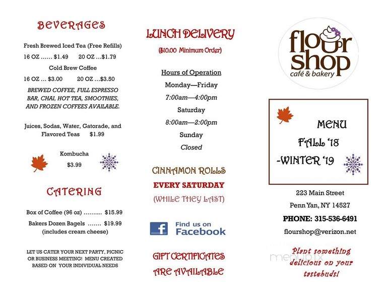 Flour Shop Cafe & Bakery - Penn Yan, NY