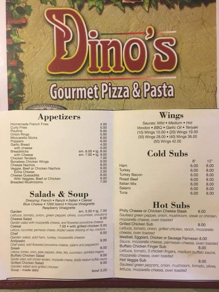 Dino's Pizza - Plattsburgh, NY