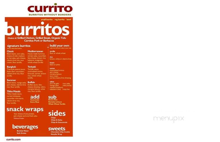 Currito Burritos Without Borders - New Brunswick, NJ