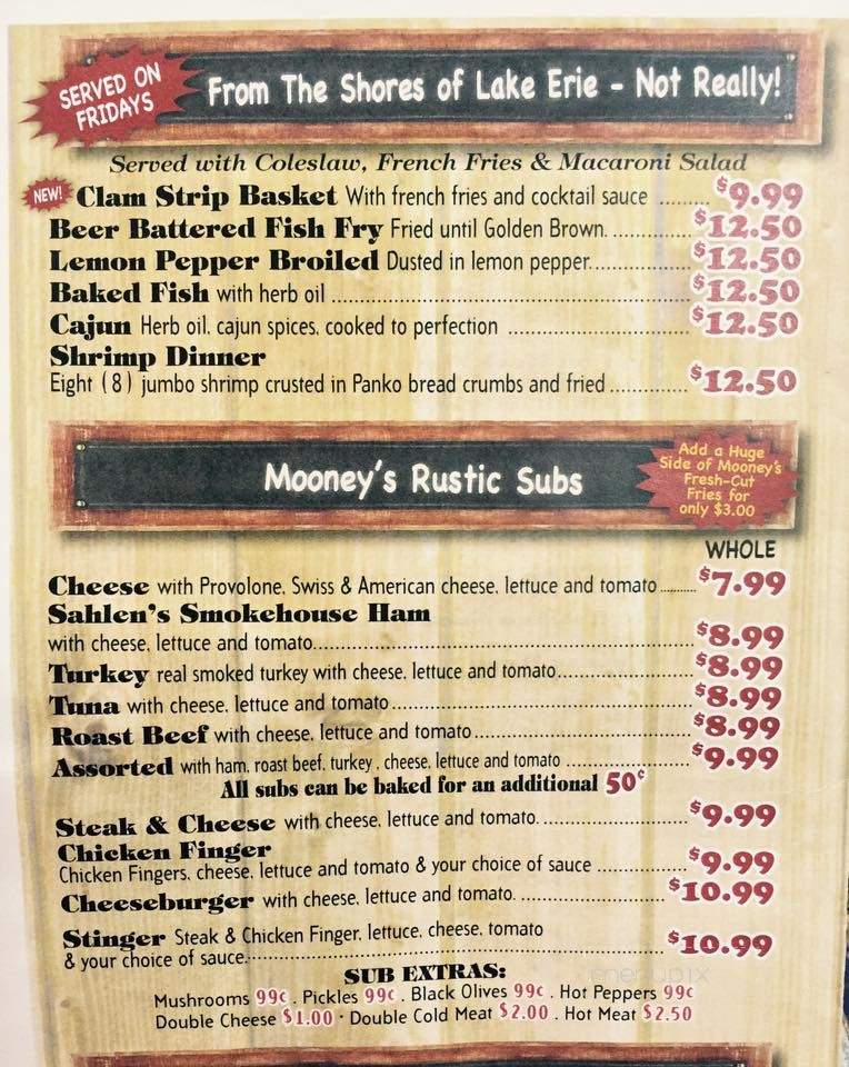 Mooney's Bar and Grill - Le Roy, NY