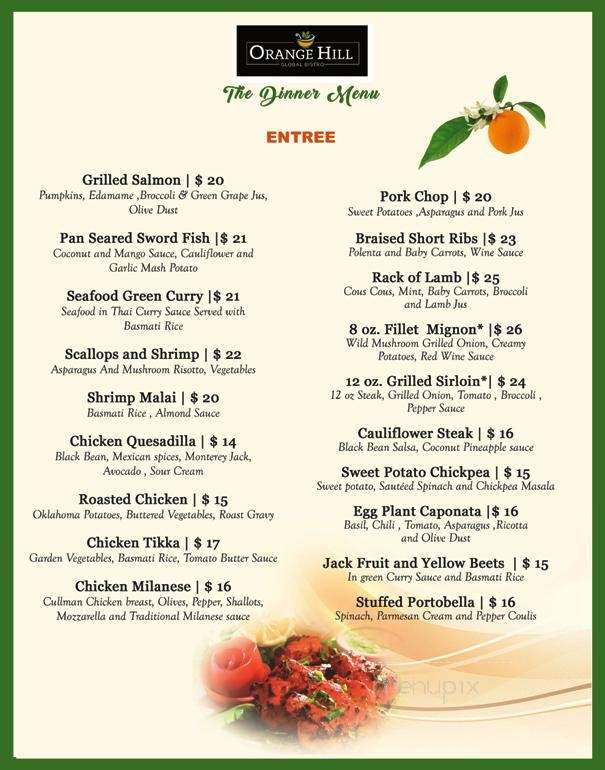 Orange Hill Global Bistro - Newburgh, NY