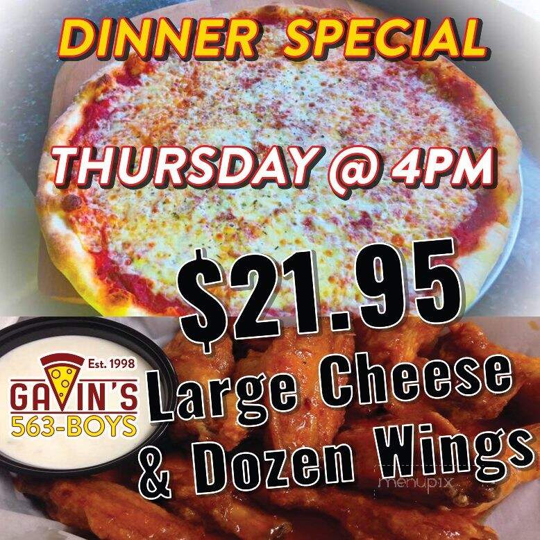 Gavin's Pizzeria & Steakhouse - Sidney, NY