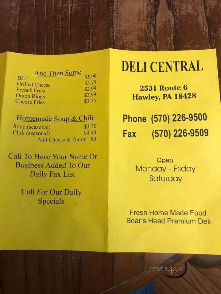 Deli Central - Hawley, PA