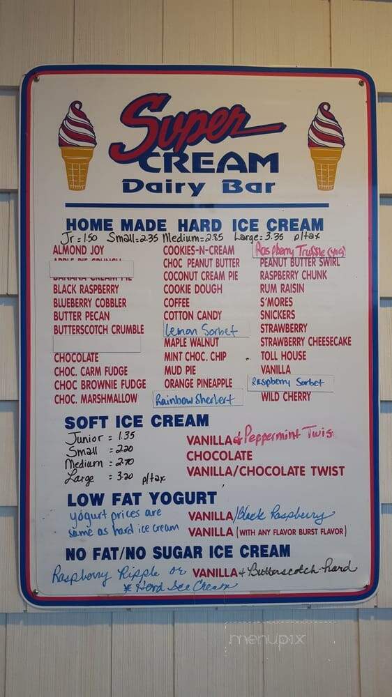 Super Cream Dairy Bar - Homer, NY