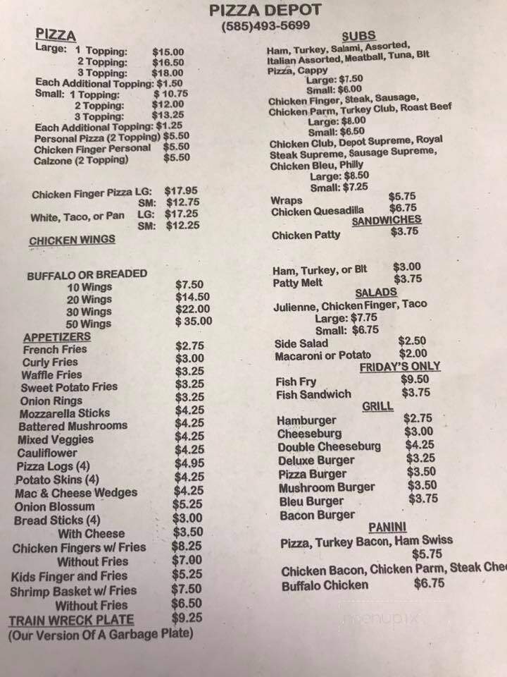 Pizza Depot - Silver Springs, NY