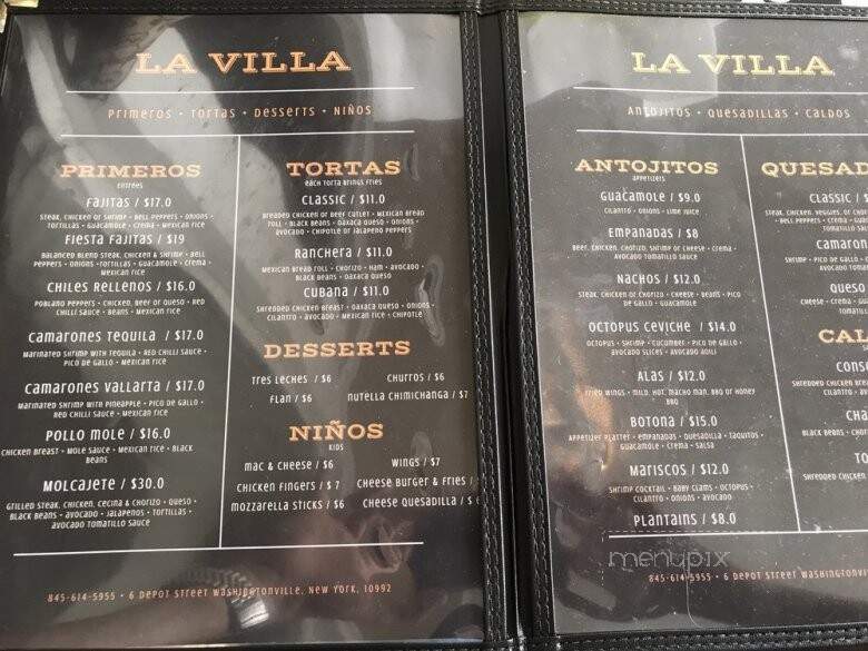 La Villa Mexican Restaurant & Bar - Washingtonville, NY