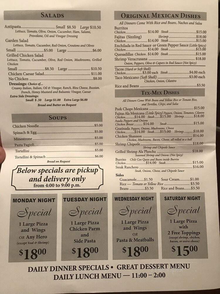 Eduardo's Restraurant & Pizzeria - Salisbury Mills, NY