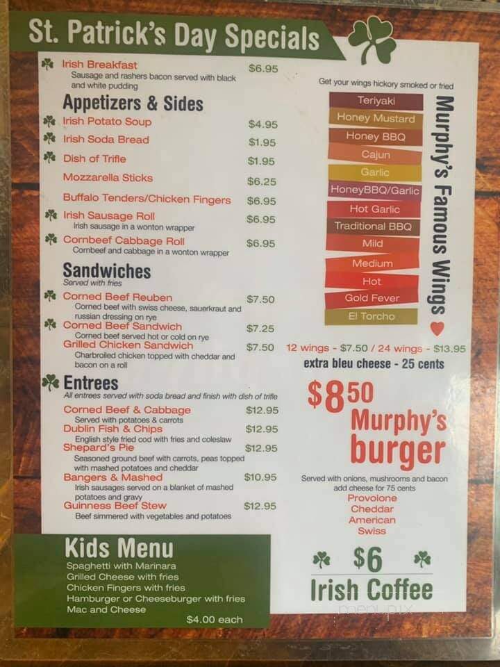 Murphy's Restaurant & Pub - New Paltz, NY