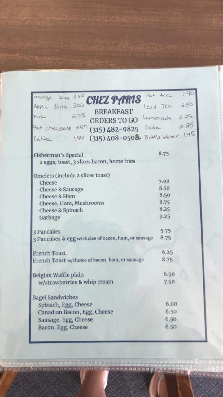 Chez Paris Restaurant - Alexandria Bay, NY