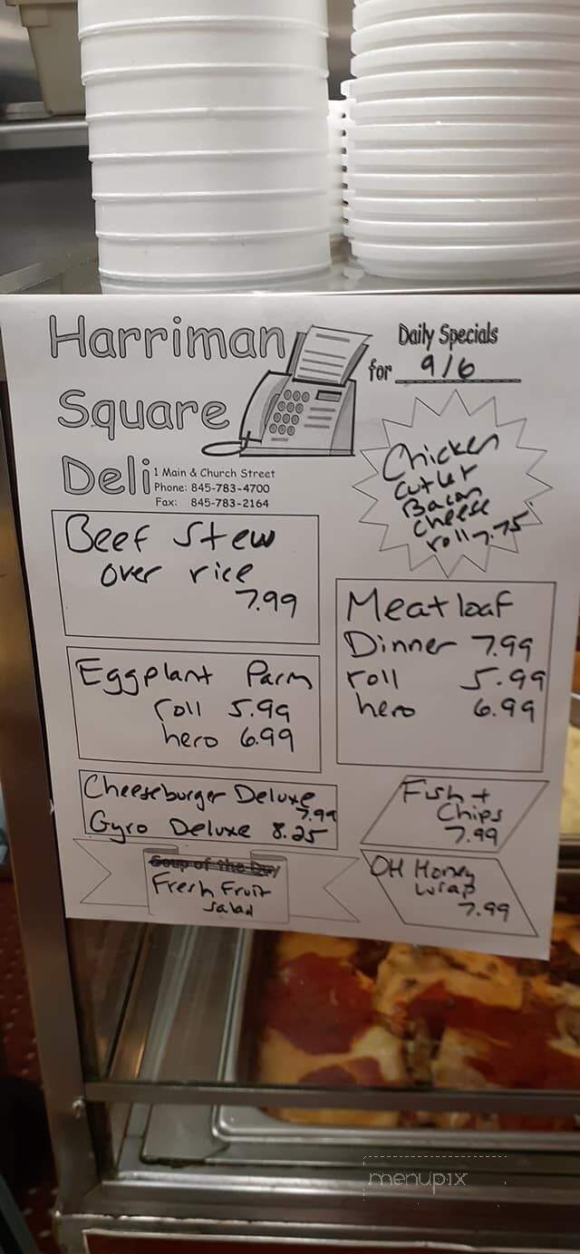 Harriman Square Deli - Harriman, NY