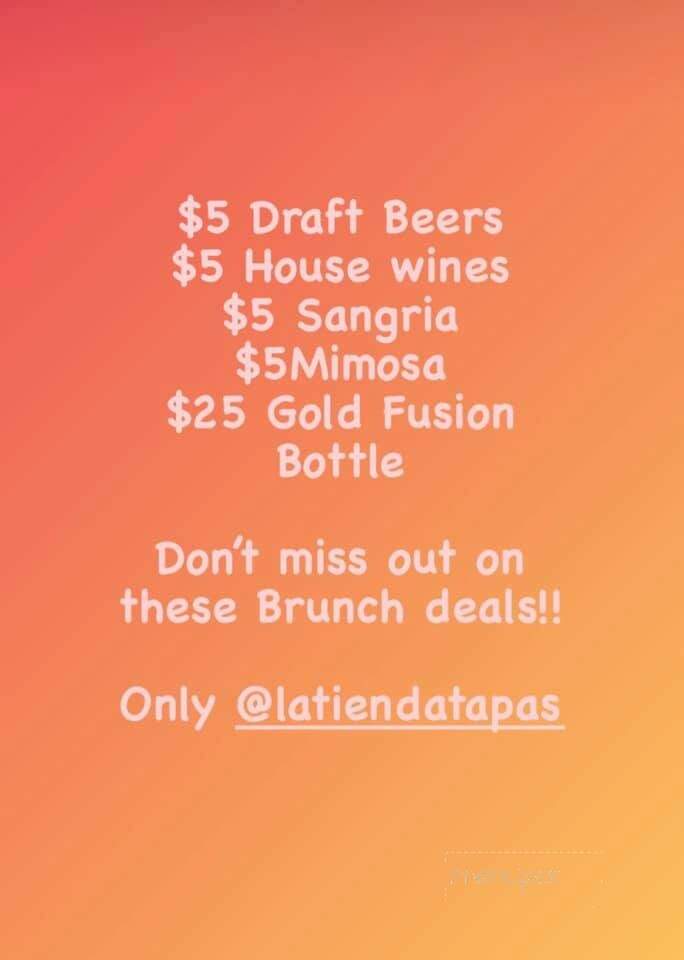 La Tienda Tapas - Newark, NJ