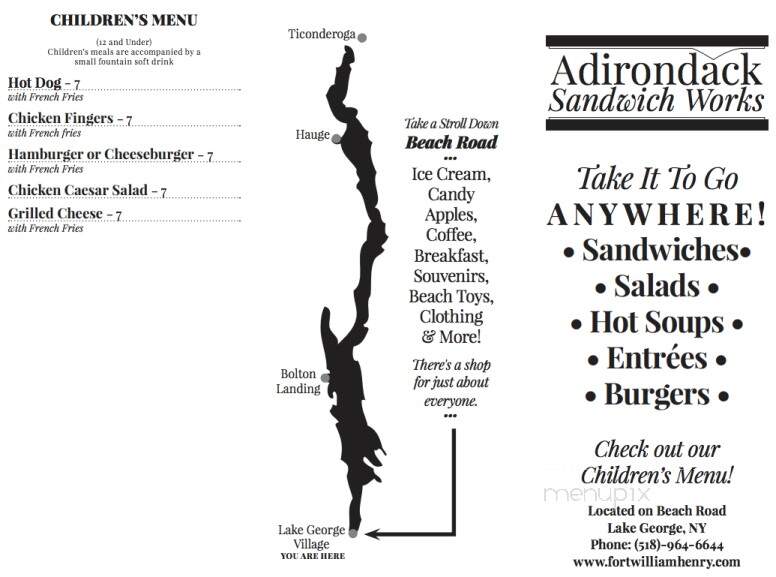 Adirondack Sandwich Works - Lake George, NY