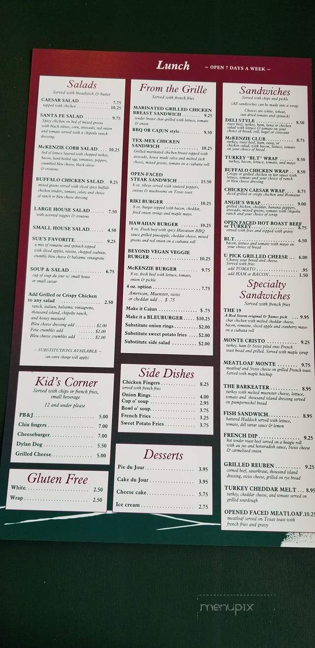 McKenzie's Grille - Saranac Lake, NY