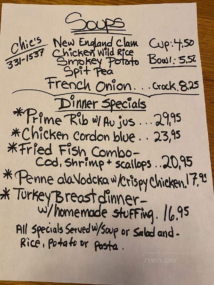 Chic's Sports Bar & Restaurant - Kingston, NY