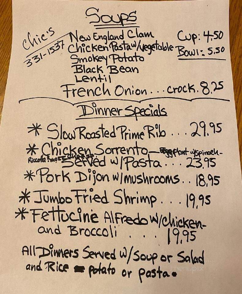 Chic's Sports Bar & Restaurant - Kingston, NY