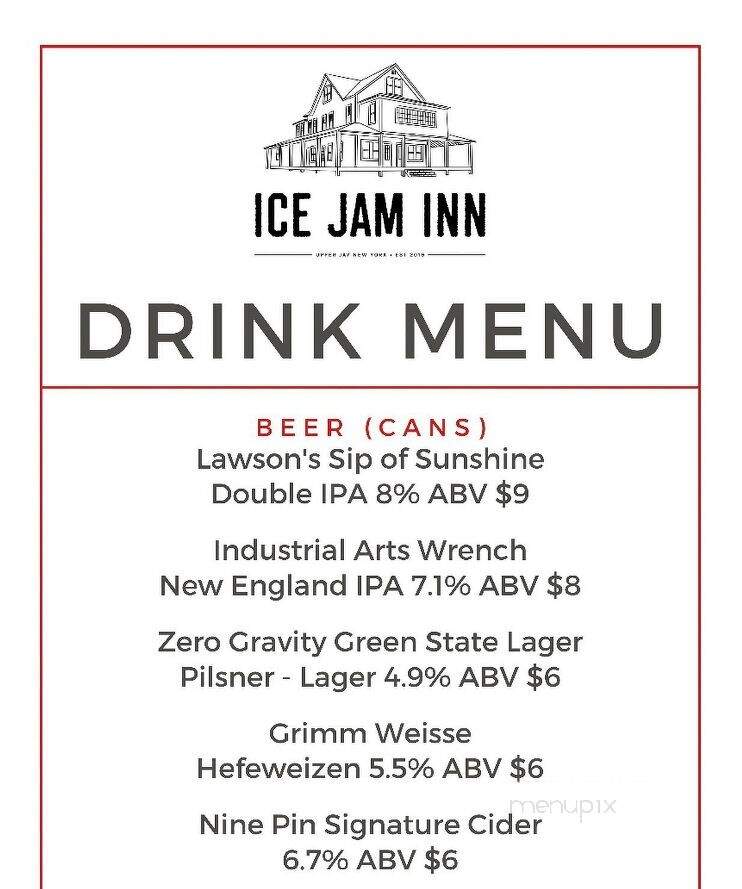 Ice Jam Inn - Upper Jay, NY