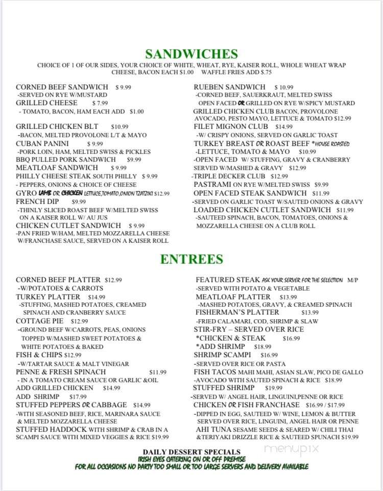 Irish Eyes Pub - New Windsor, NY