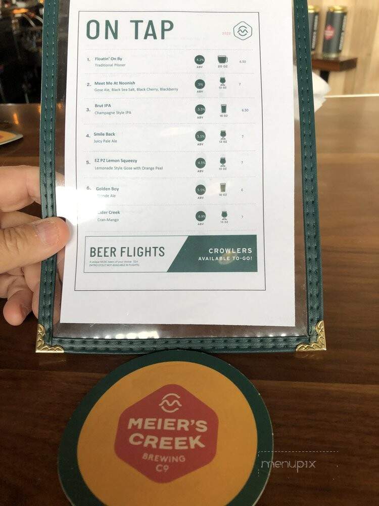 Meier's Creek Brewing Company - Cazenovia, NY