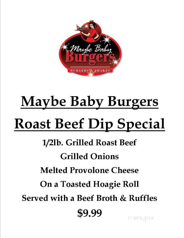 Maybe Baby Burgers - Bath, NY