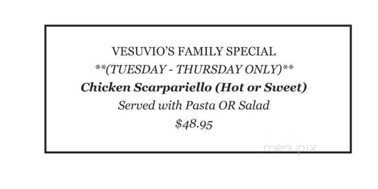 Vesuvio - Newburgh, NY