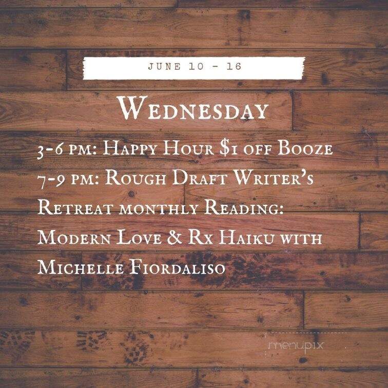 Rough Draft Bar & Books - Kingston, NY