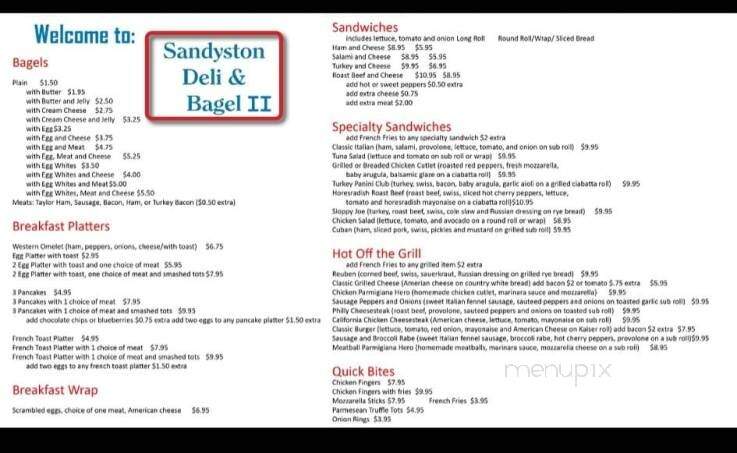 Sandyston Deli & Bagel - Sandyston, NJ