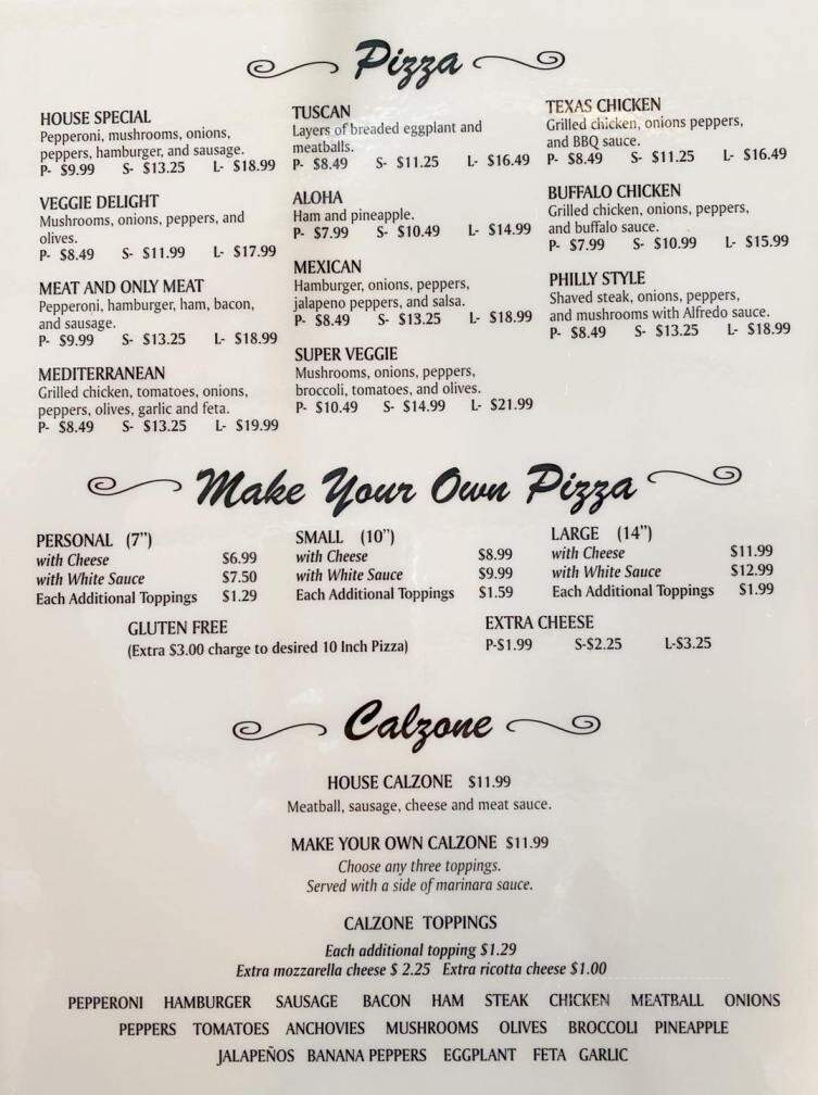 Angelo's Pizza & Grill - Rouses Point, NY