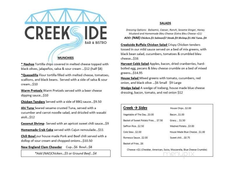 Creekside Bar And Bistro - Rosendale, NY